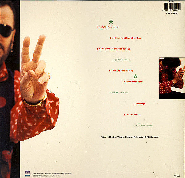 Ringo Starr - Time Takes Time (LP, Album)