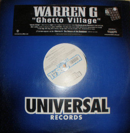 Warren G - Ghetto Village (12"", Single)