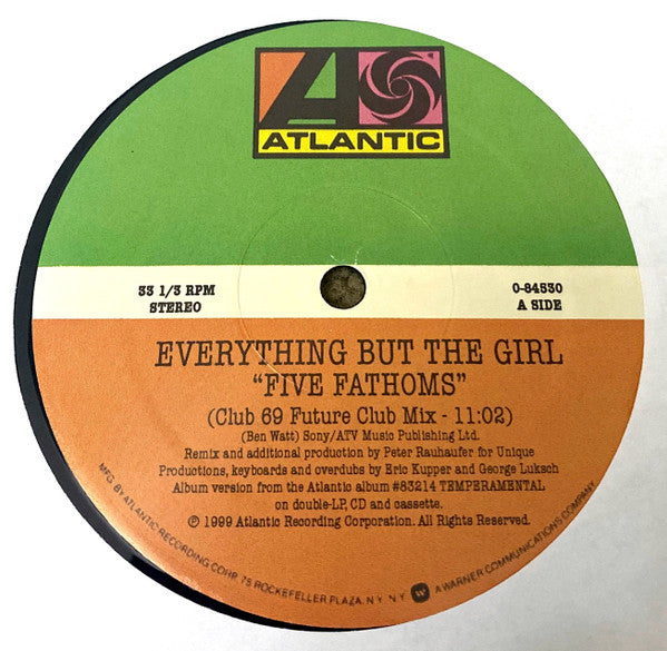 Everything But The Girl - Five Fathoms (2x12"")