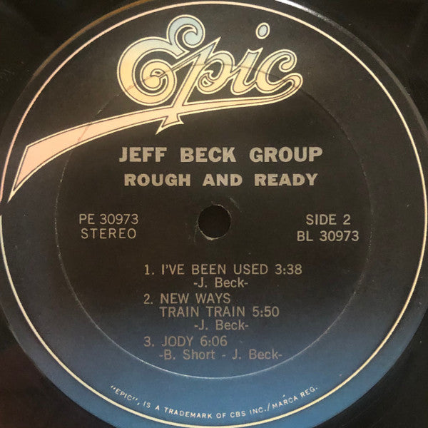 Jeff Beck Group - Rough And Ready (LP, Album, RP)