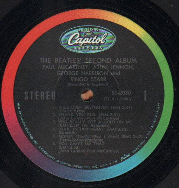 The Beatles - The Beatles' Second Album (LP, Album, Scr)