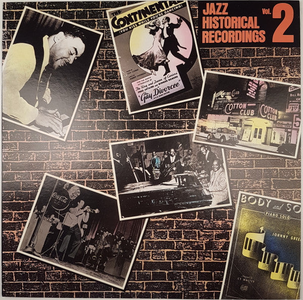 Various - Jazz Historical Recordings Vol. 2 (LP, Comp, Mono)