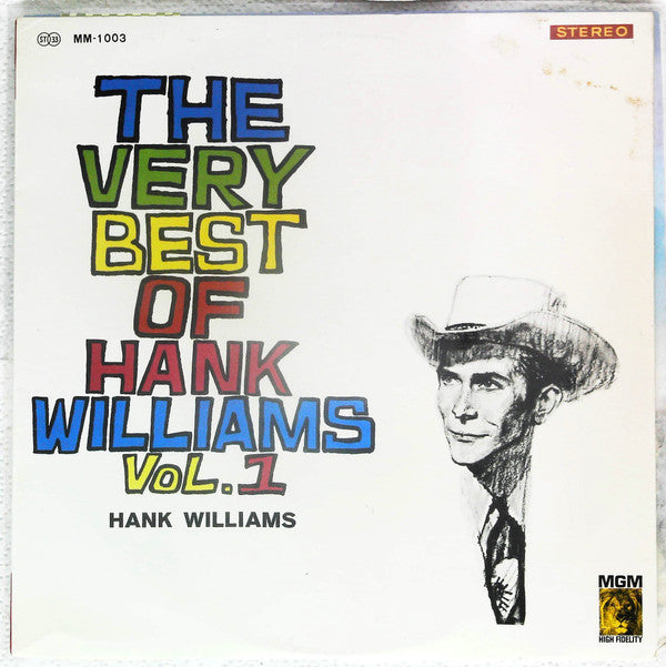 Hank Williams - The Very Best Of Hank Williams Vol. 1 (LP, Comp)