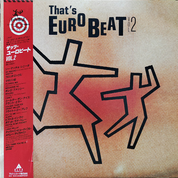 Various - That's Eurobeat Vol. 2 (LP, Comp, P/Mixed, Promo)