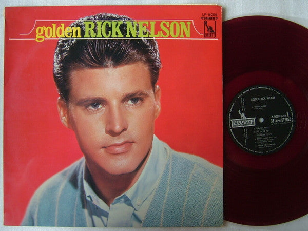 Rick Nelson* - Golden Rick Nelson (LP, Comp, Rub)