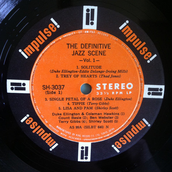 Various - The Definitive Jazz Scene Vol. 1 (LP, Comp)