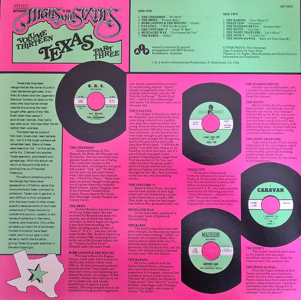 Various - Highs In The Mid Sixties Volume Thirteen: Texas Part Thre...