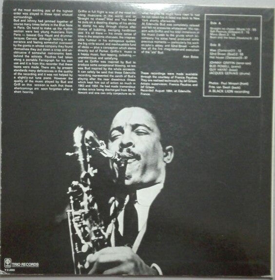 Bud Powell - Hot House (LP, Album, Mono, RE)