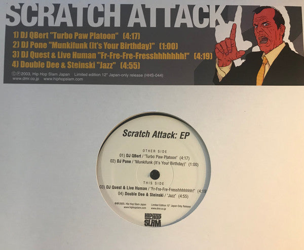 Various - Scratch Attack The LP (12"", EP, Ltd)