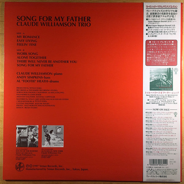 Claude Williamson Trio* - Song For My Father (LP, Album, Ltd)