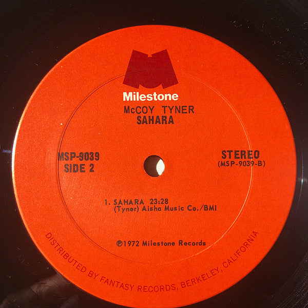 McCoy Tyner - Sahara (LP, Album, RP)