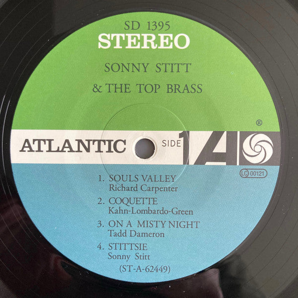 Sonny Stitt - Sonny Stitt & The Top Brass (LP, Album, RE, 180)