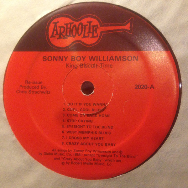 Sonny Boy Williamson (2) - King Biscuit Time (LP, Comp, RE)