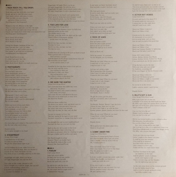 Def Leppard - Pyromania (LP, Album, Red)