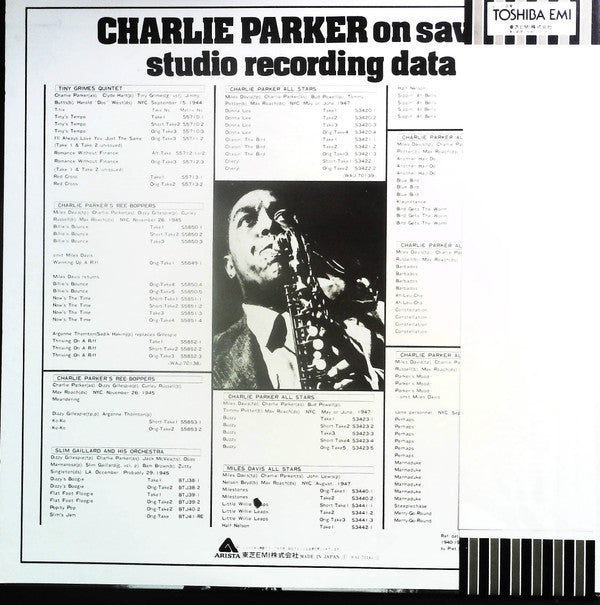 Charlie Parker - Charlie Parker On Savoy Vol.4 (LP, Comp, Mono)