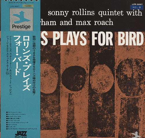 Sonny Rollins Quintet - Rollins Plays For Bird(LP, Album, RE)