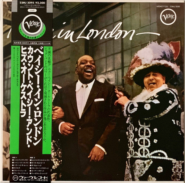 Count Basie Orchestra - Basie In London (LP, Album, Mono, RE)