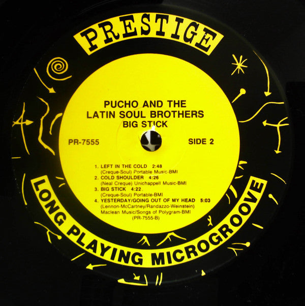 Pucho & The Latin Soul Brothers* - Big Stick (LP, Album, RE)