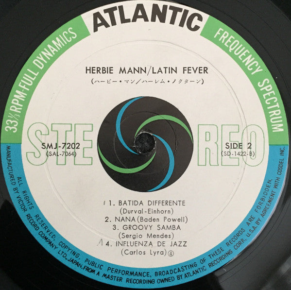 Herbie Mann - Latin Fever (LP, Album)