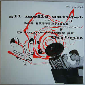 Gil Mellé Quintet - 5 Impressions Of Color(10", Album, Mono, Ltd, P...