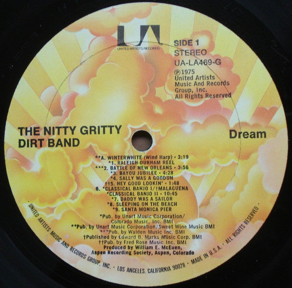 Nitty Gritty Dirt Band - Dream (LP, Album, RP)
