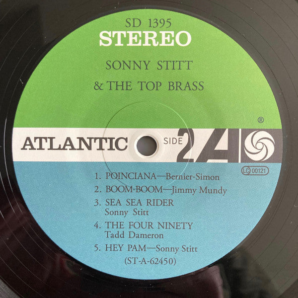 Sonny Stitt - Sonny Stitt & The Top Brass (LP, Album, RE, 180)