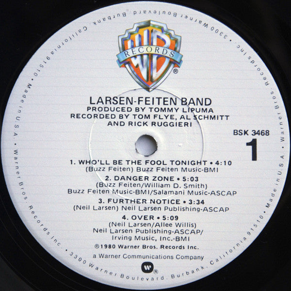 Larsen-Feiten Band - Larsen-Feiten Band (LP, Album, Los)
