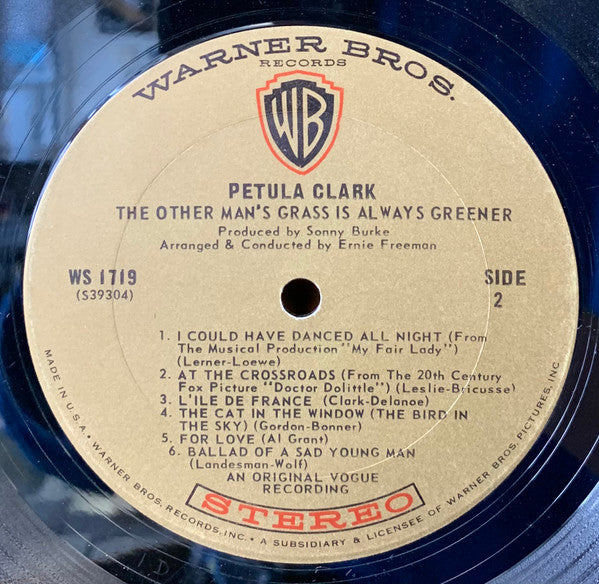 Petula Clark - The Other Man's Grass Is Always Greener(LP, Album, Ter)