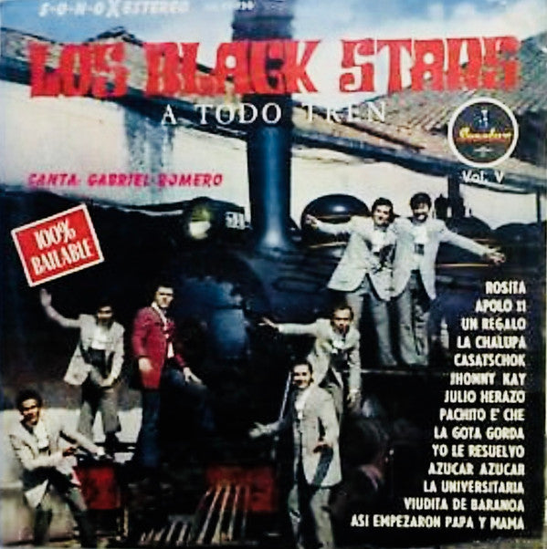 Los Black Stars - A Todo Tren (Vol. V)(LP, Album)