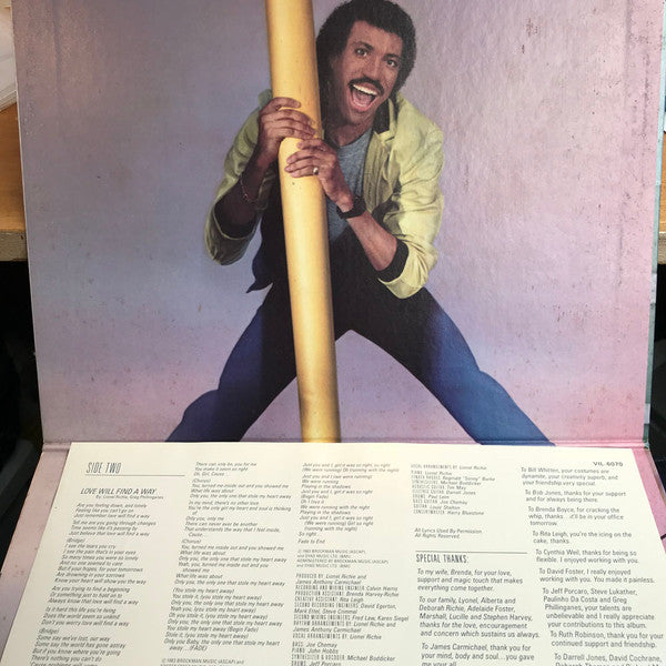 Lionel Richie - Can't Slow Down (LP, Album, Promo, Gat)