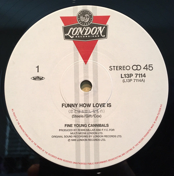 Fine Young Cannibals - Funny How Love Is (12"")