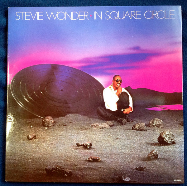 Stevie Wonder - In Square Circle (LP, Album, Emb)