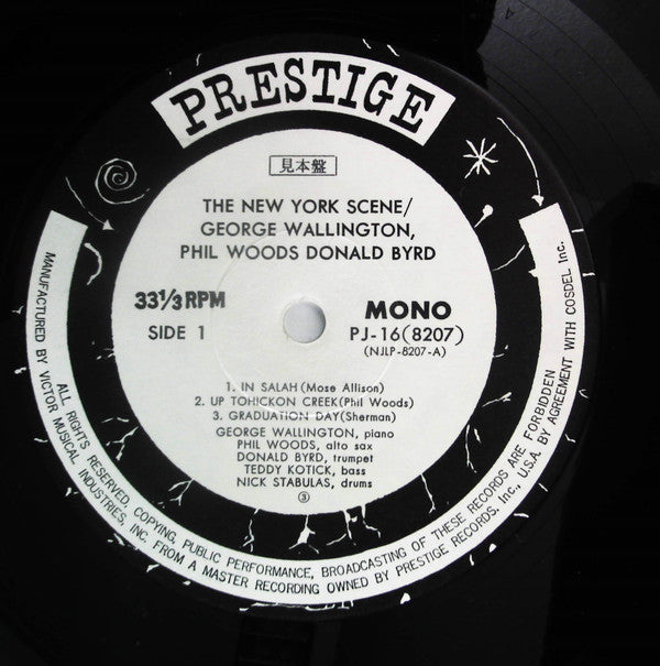 George Wallington Quintet - The New York Scene(LP, Mono, Promo, RE)