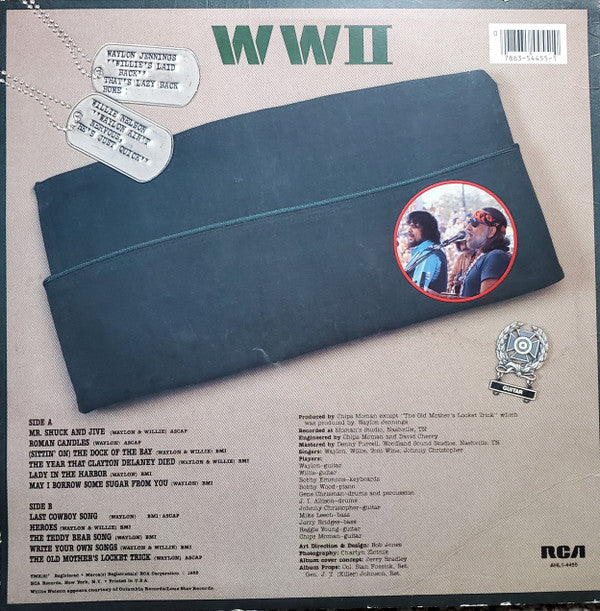 Waylon And Willie* - WWII (LP, Album)