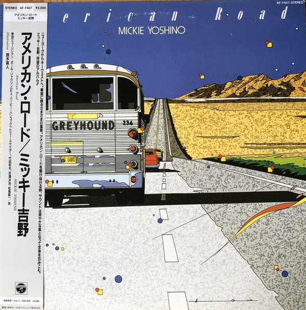Mickie Yoshino - American Road (LP, Album)