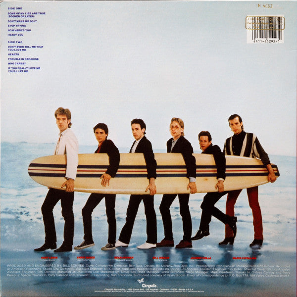 Huey Lewis & The News - Huey Lewis And The News(LP, Album, RE, Pit)
