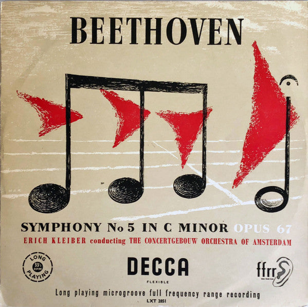 Ludwig van Beethoven - Symphony No 5 In C Minor Opus 67(LP, Mono)