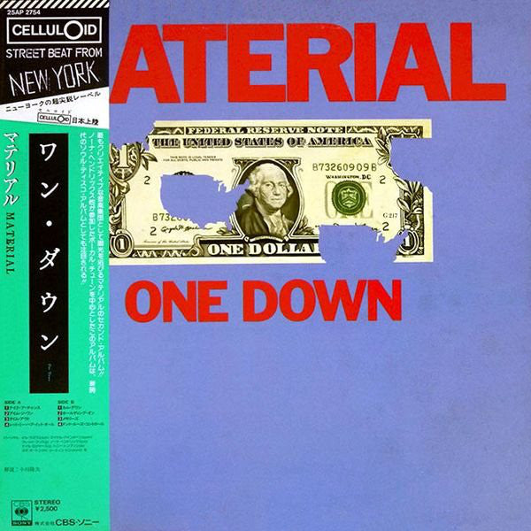 Material - One Down (LP, Album)