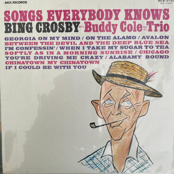 Bing Crosby - Songs Everybody Knows(LP, Album, Mono, RE)