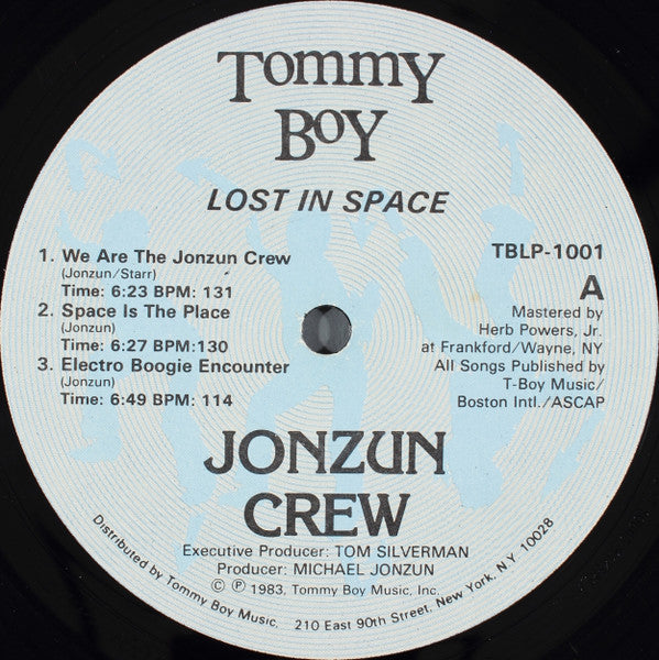 Jonzun Crew* - Lost In Space (LP, Album)