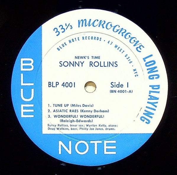 Sonny Rollins - Newk's Time (LP, Album, Mono, RP)