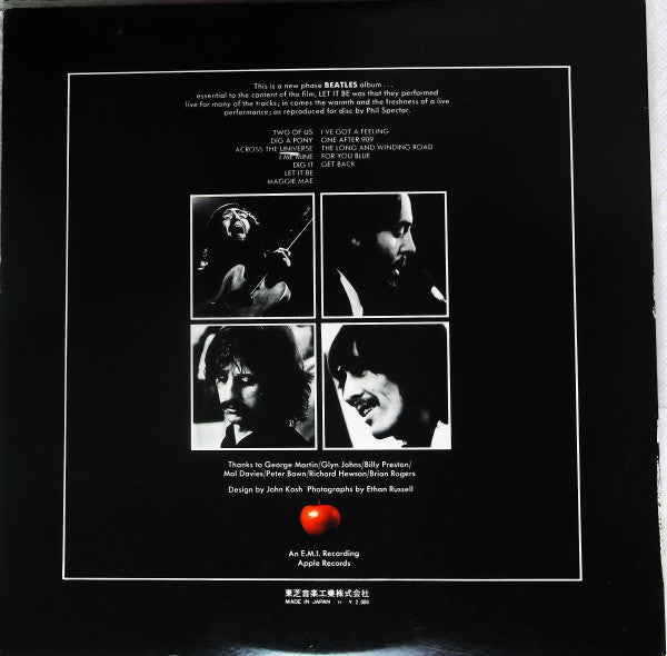 The Beatles - Let It Be (LP, Album, RE, Gat)