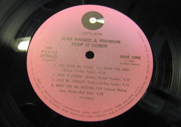 Jean Knight & Premium - Keep It Comin' (LP, Album)
