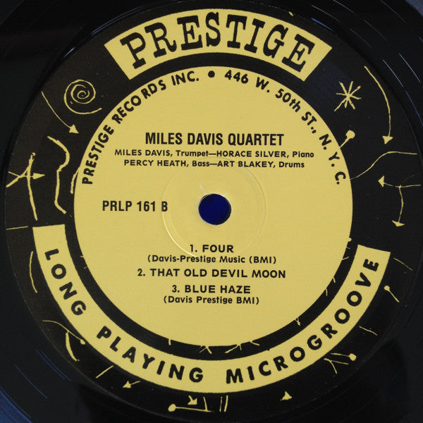 Miles Davis Quartet* - Miles Davis Quartet (10"", Comp, Mono, RE)