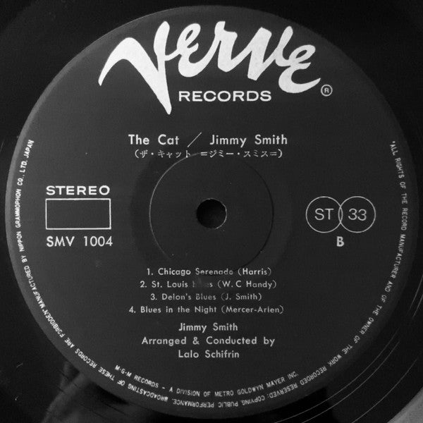 The Incredible Jimmy Smith* - The Cat (LP, Album)