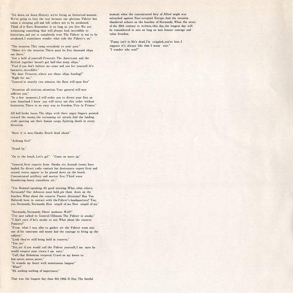 Lowell Thomas - The Longest Day (The Original Film Sound Track)(LP,...