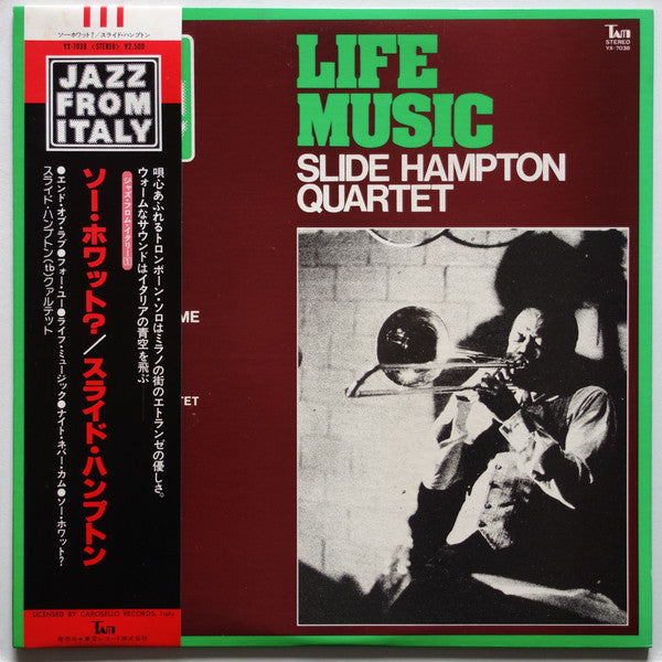 Slide Hampton Quartet - Life Music (LP, Album)