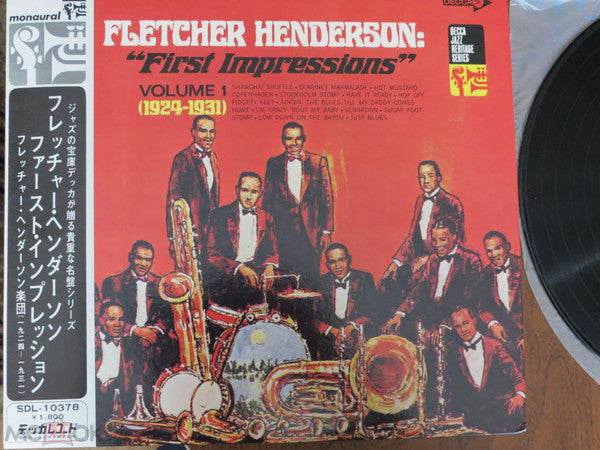 Fletcher Henderson - First Impressions Volume 1 (1924-1931) (LP, Comp)