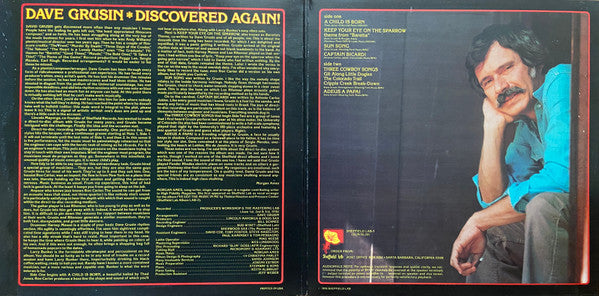 Dave Grusin - Discovered Again! (LP, Album, Ltd, Gat)