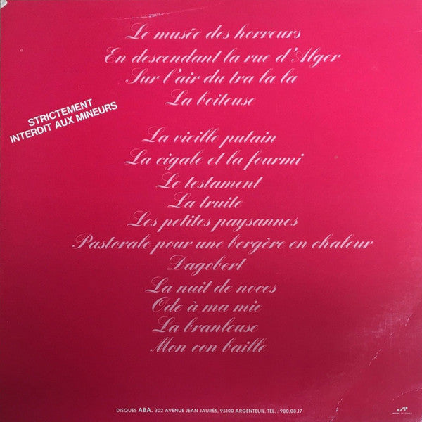 Various - Chansons Culottées Volume 12 (LP)